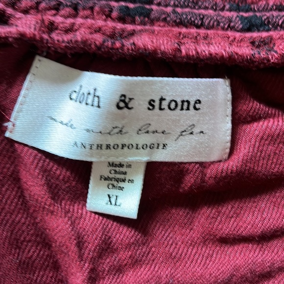 Cloth & stone plaid top - Picture 4 of 4